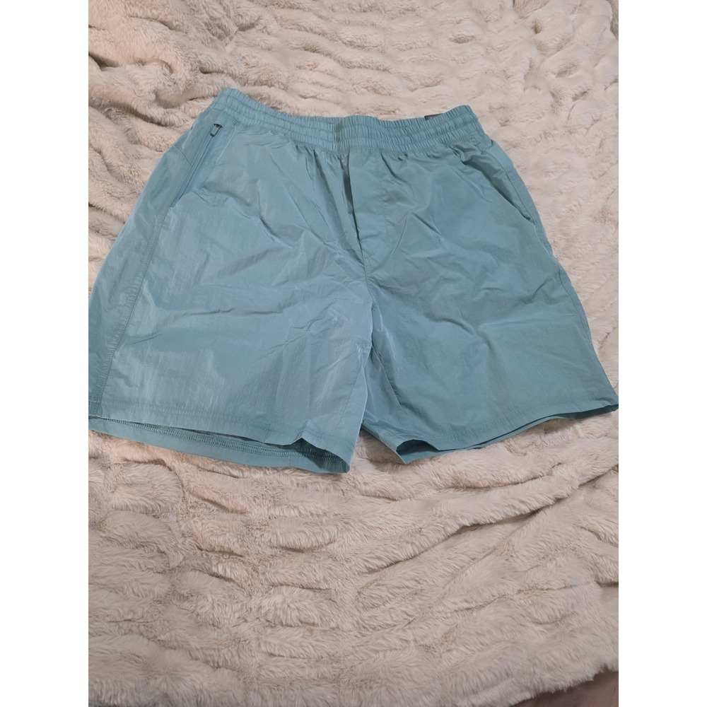 VRST Mens 7 Inch All-In Unlined Short Aqua Dust Shine Blue Green Medium NEW